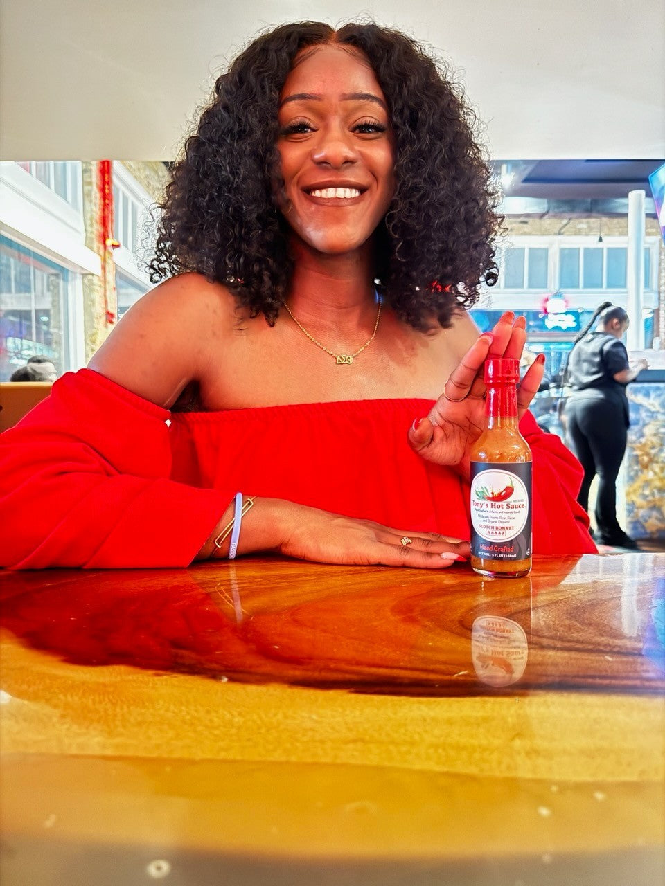 Tony's Handcrafted "Scotch Bonnet" Hot Sauce 5 Oz