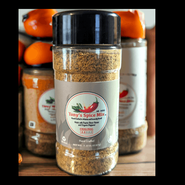 Tony's Handcrafted 2.37oz Spice Mix "All Spice" - Tony's Hot Sauce Company