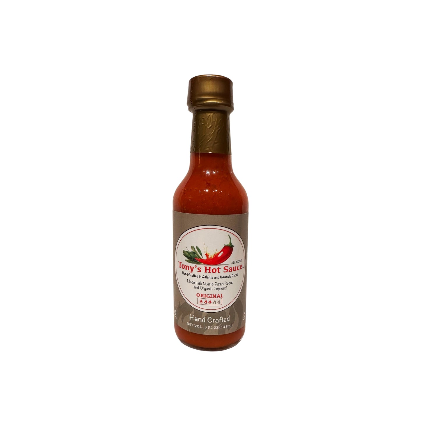 Salsa picante artesanal de Tony: set de regalo de salsa picante original